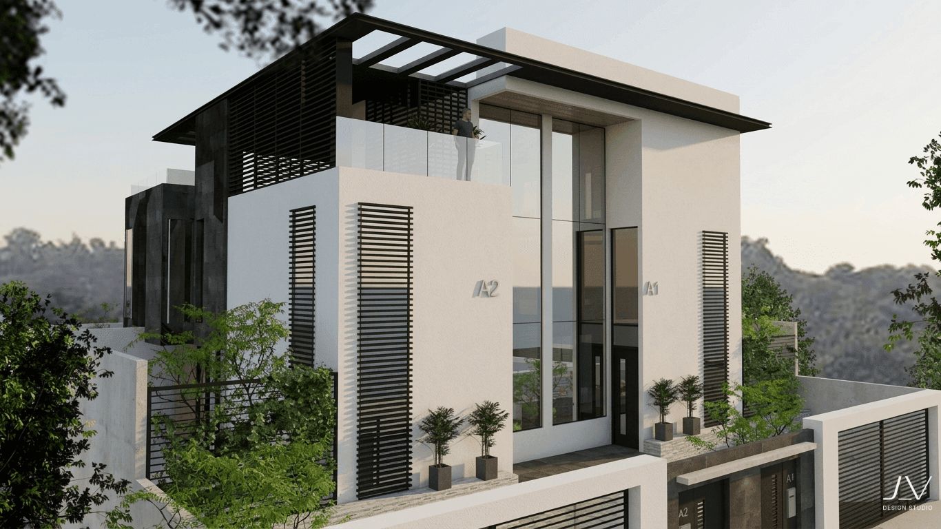 Urban Duplex Residence