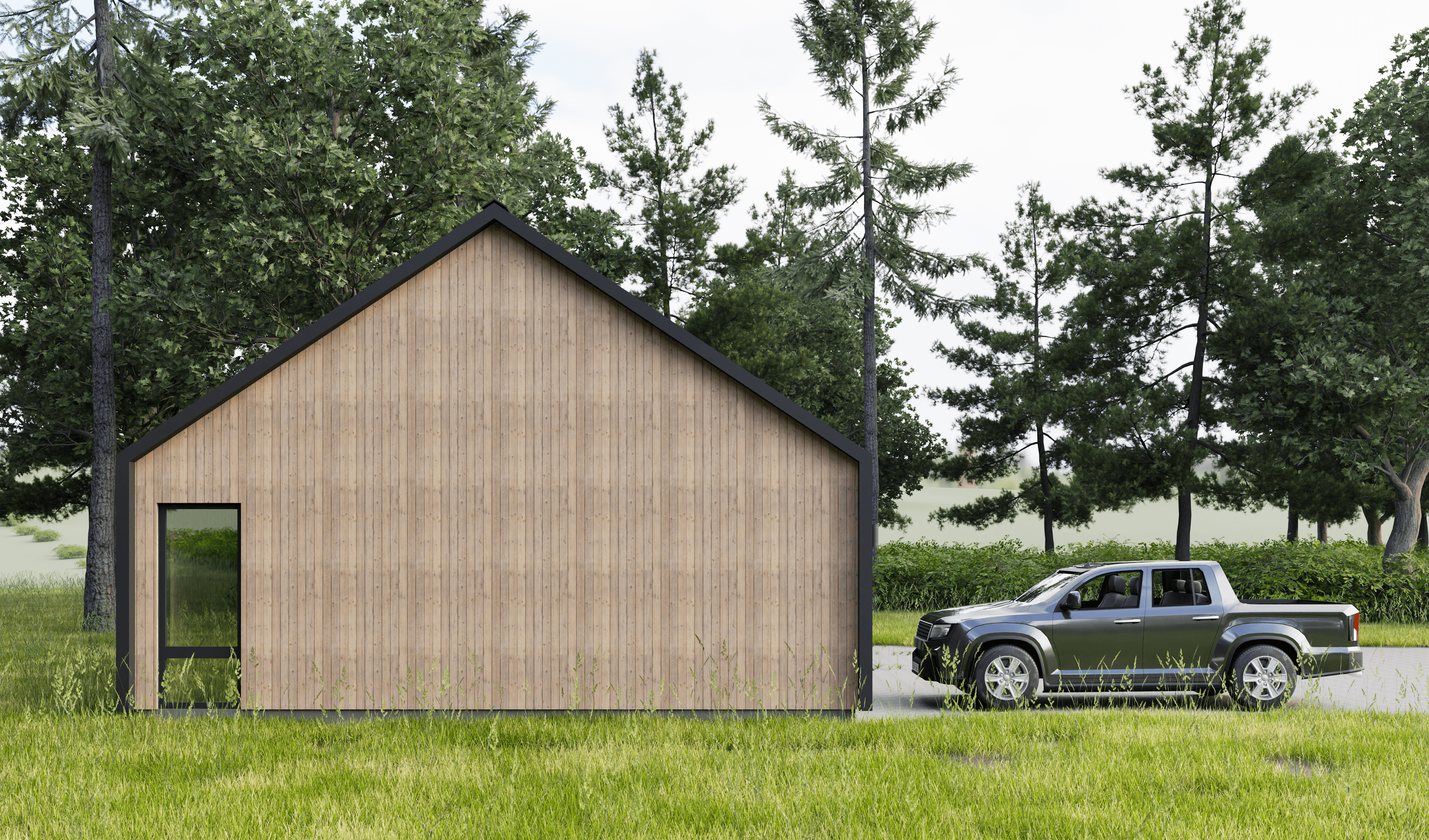 Woodland Garage - Gallery Image